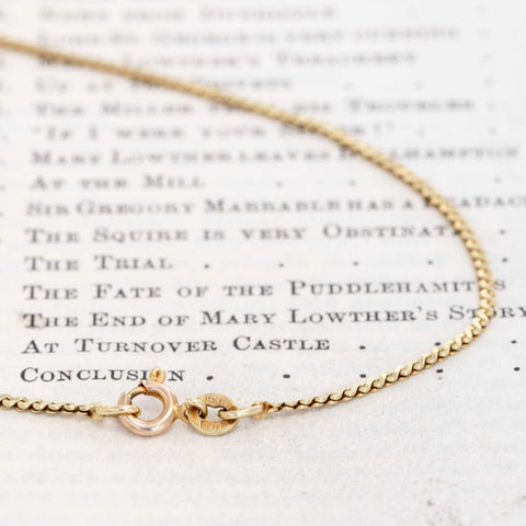 Vintage S Chain Link Necklace, by Uno A Erre