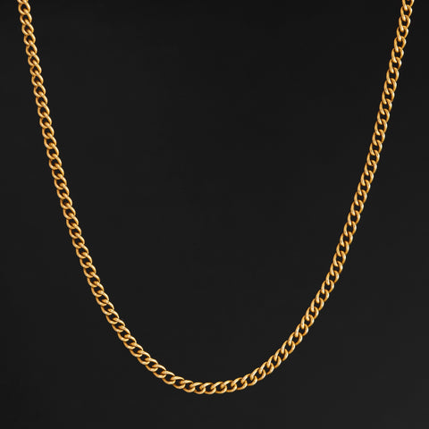 Antique Petite Curb Link Chain Necklace