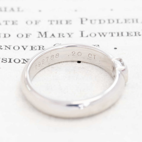 .20ct Vintage Etoile Diamond Solitaire, by Tiffany & Co.
