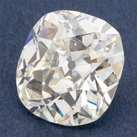 2.47ct Elongated Old Mine Cut Diamond, GIA K VS2