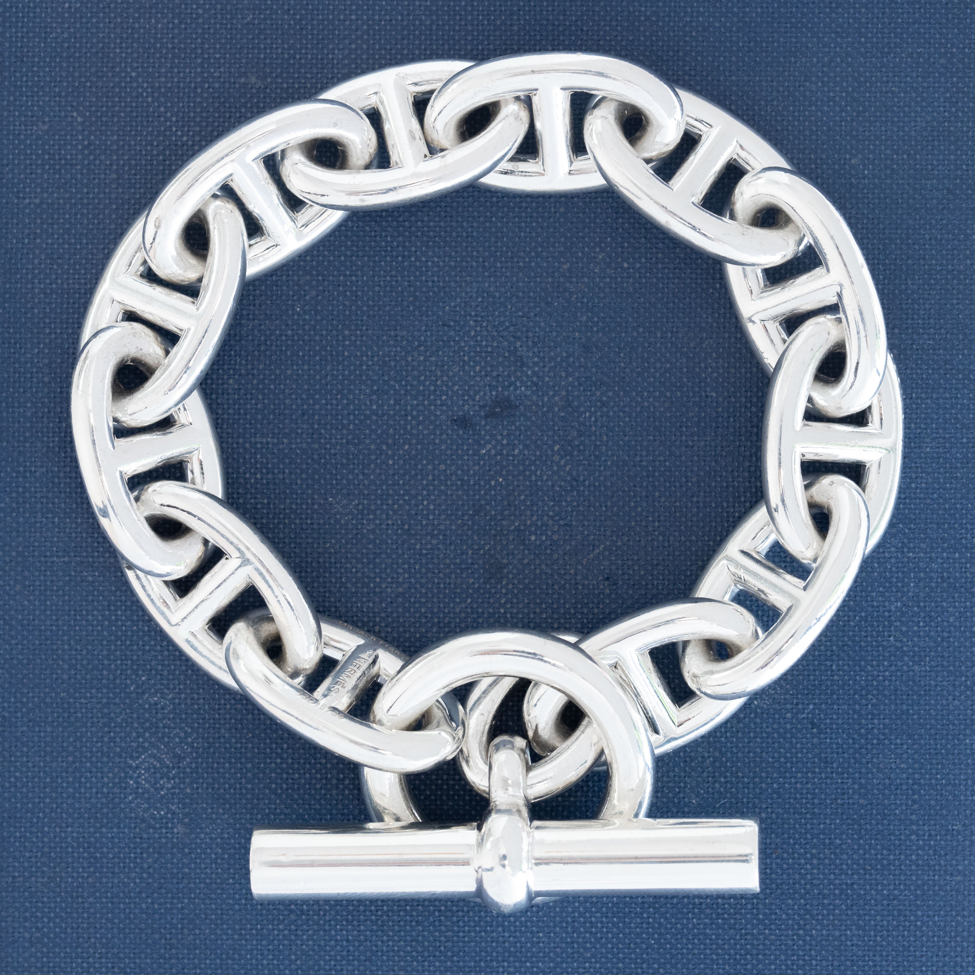 Vintage Jumbo Chaine D'Ancre Toggle Bracelet, by Hermes
