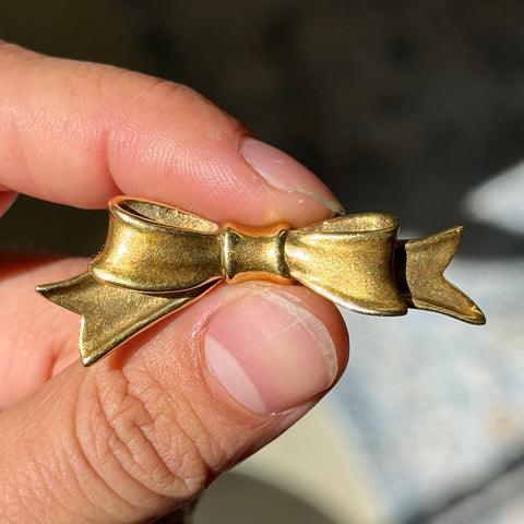 Vintage Bow Brooch, by Angela Cummings