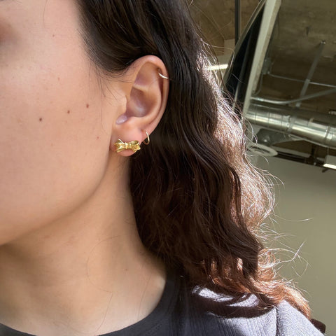 Vintage Bow Stud Earrings, by Angela Cummings