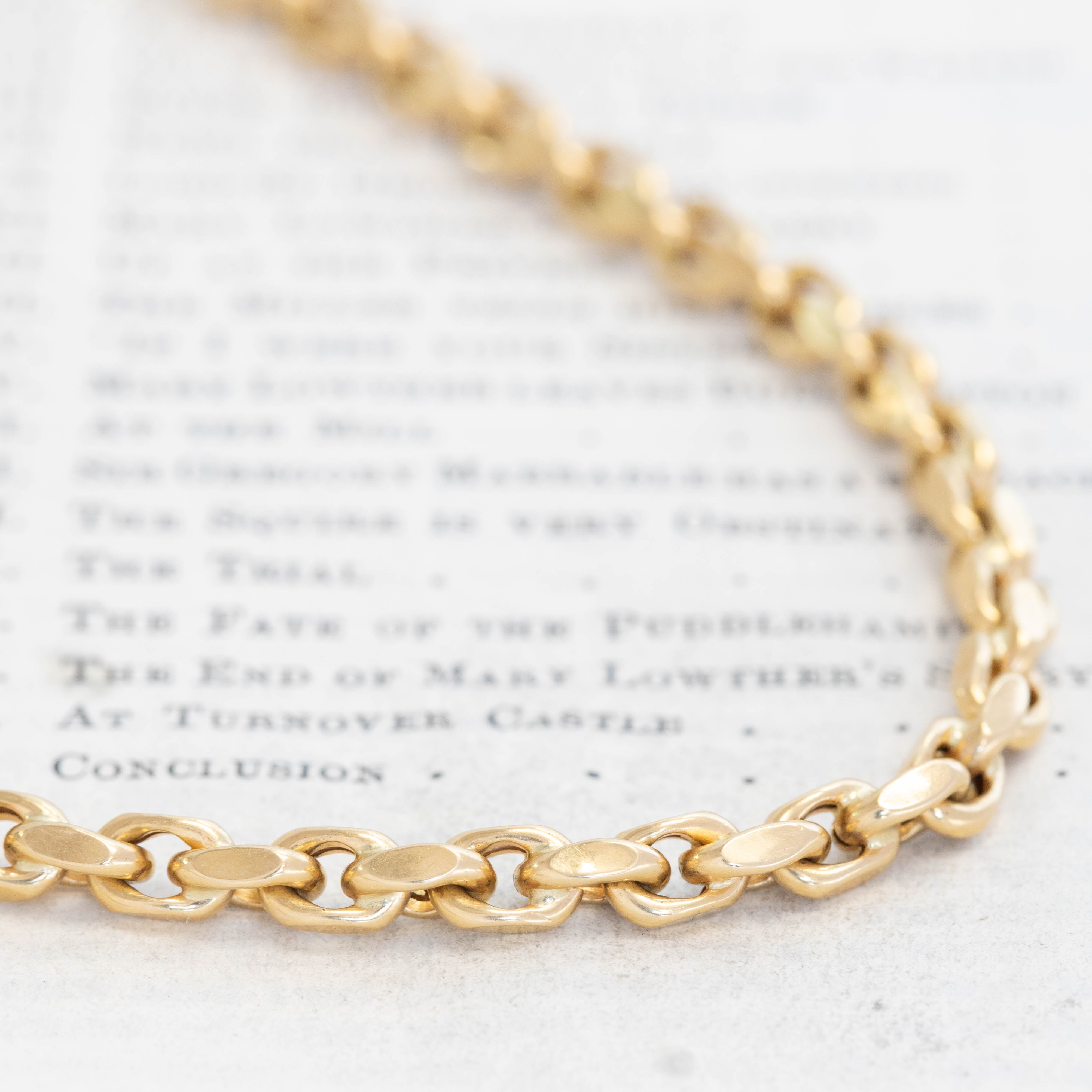 Vintage Italian Biker Link Chain, by Uno A Erre