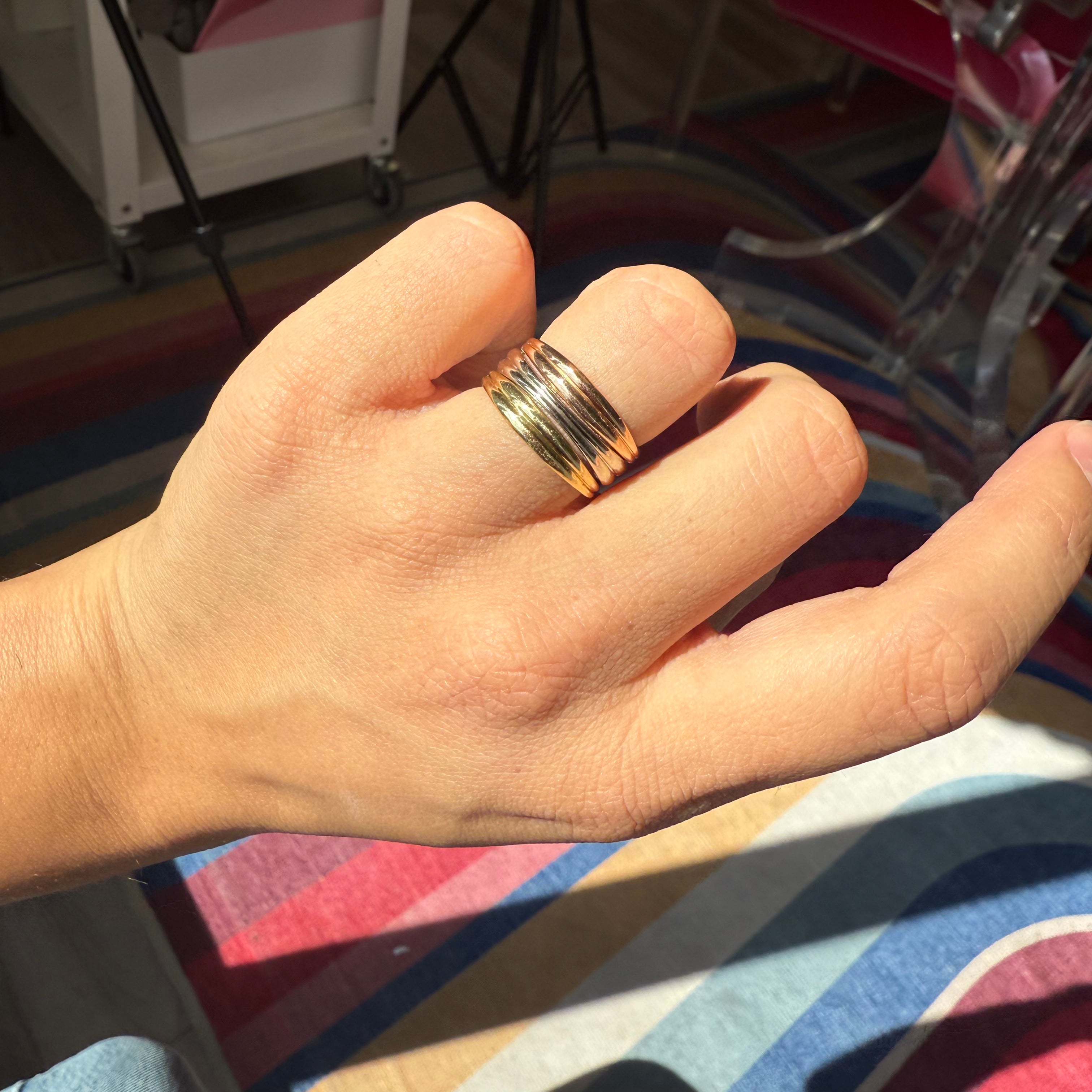 Vintage Wide Fluted Band, by Tiffany & Co.