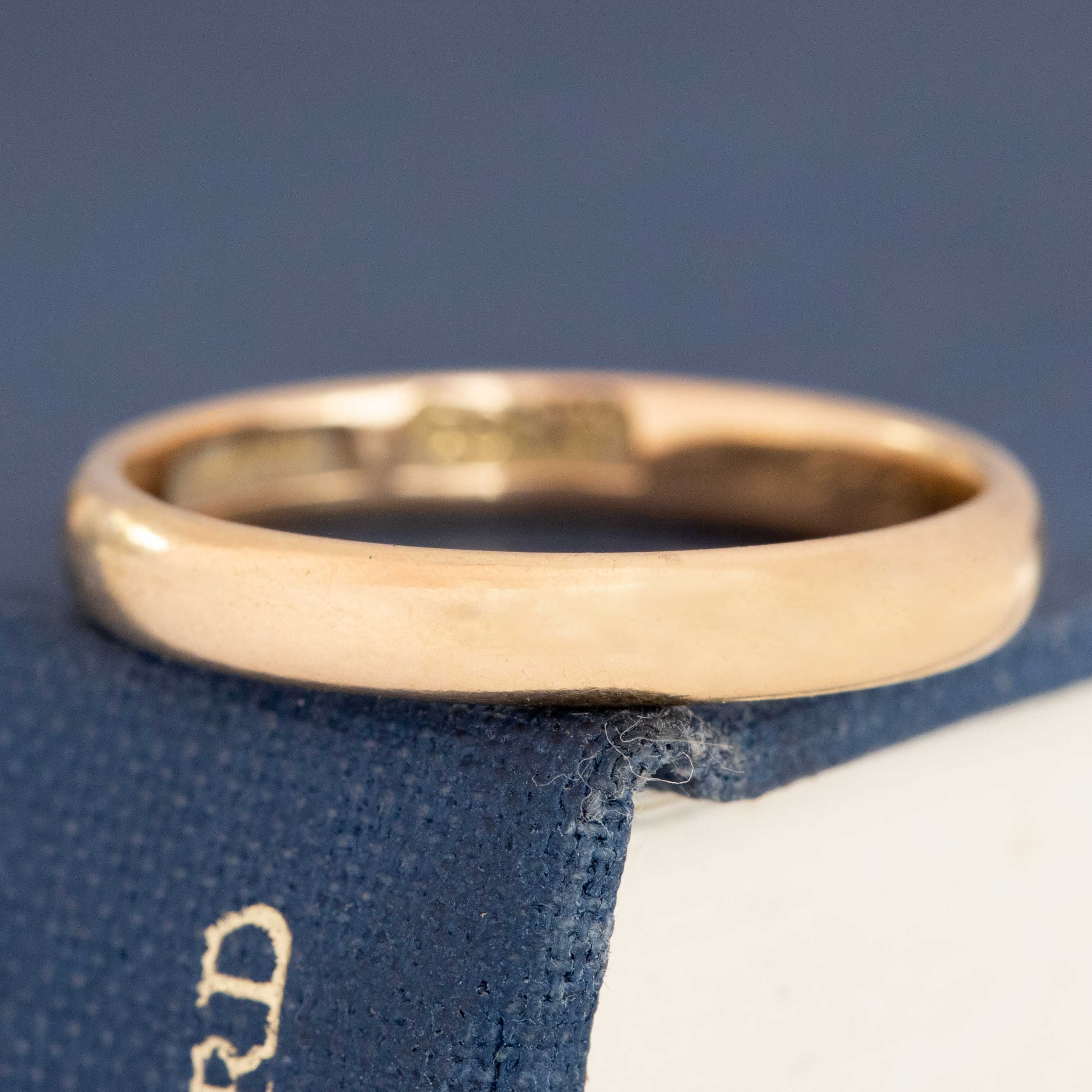 Antique Wedding Band, c. 1913