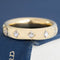 .73ctw French Cut Diamond Scatter Band