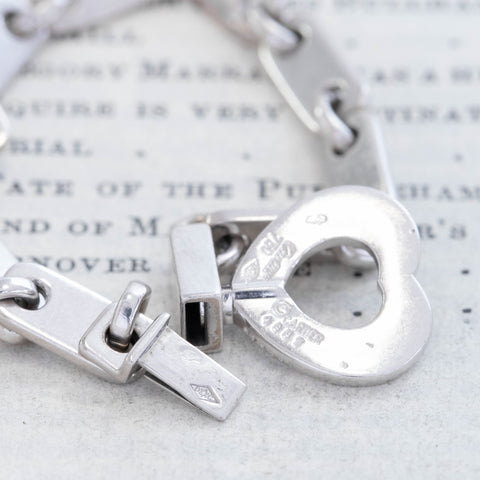 Vintage Fidelity Link Bracelet, by Cartier