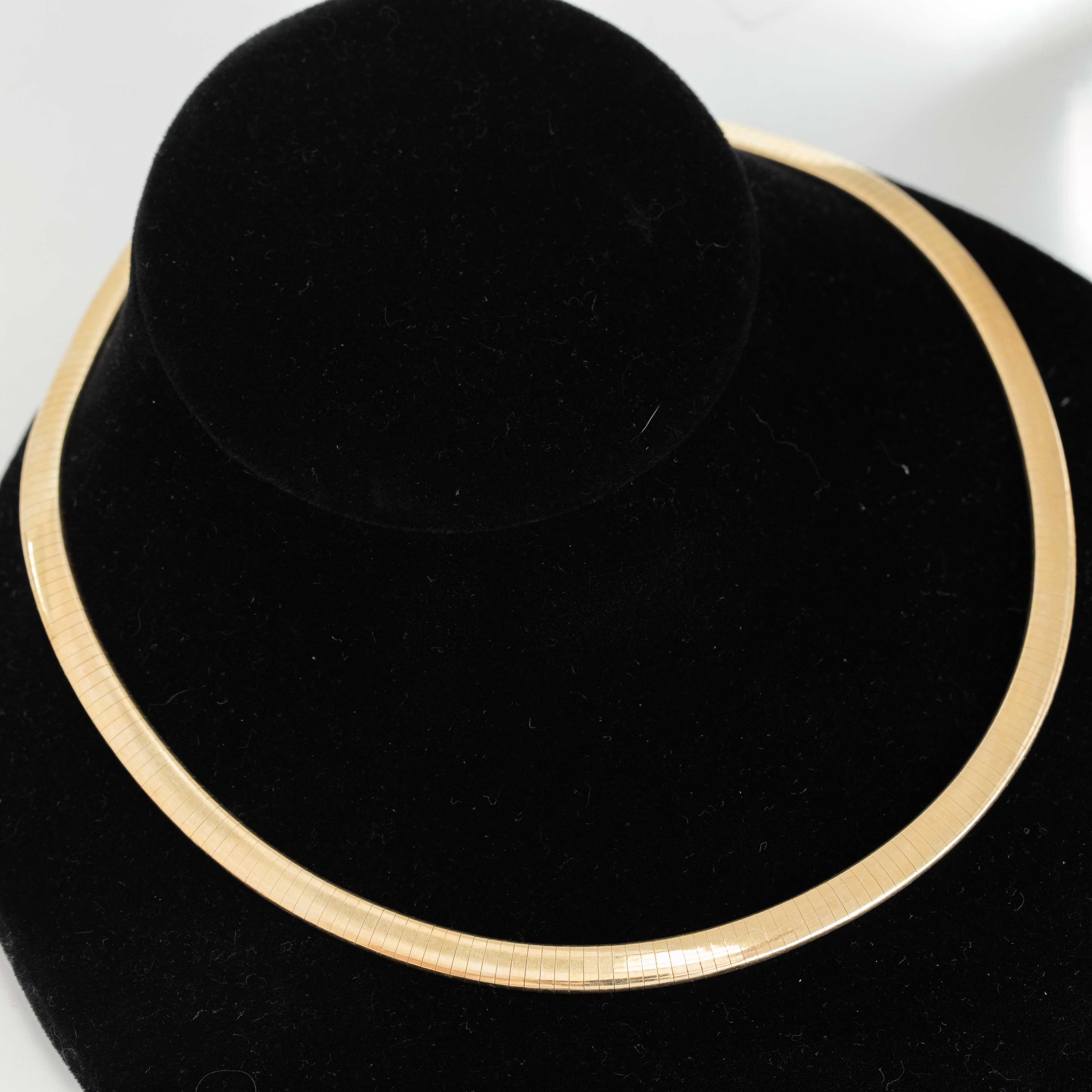 Vintage Omega Necklace, Italian