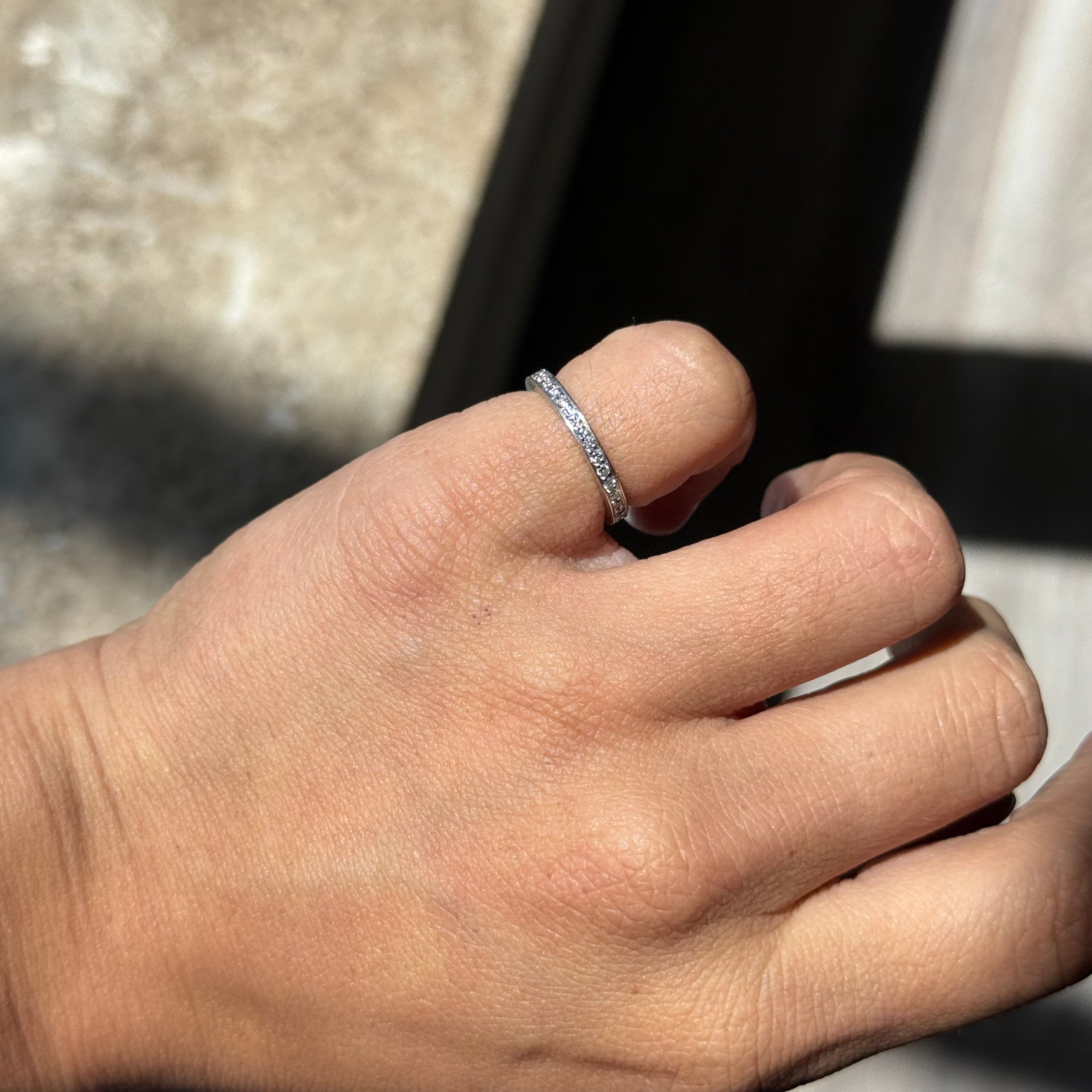 Vintage Diamond "1895" Eternity Band, by Cartier