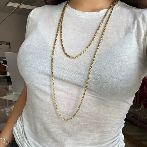 Antique French Long Chain 61"
