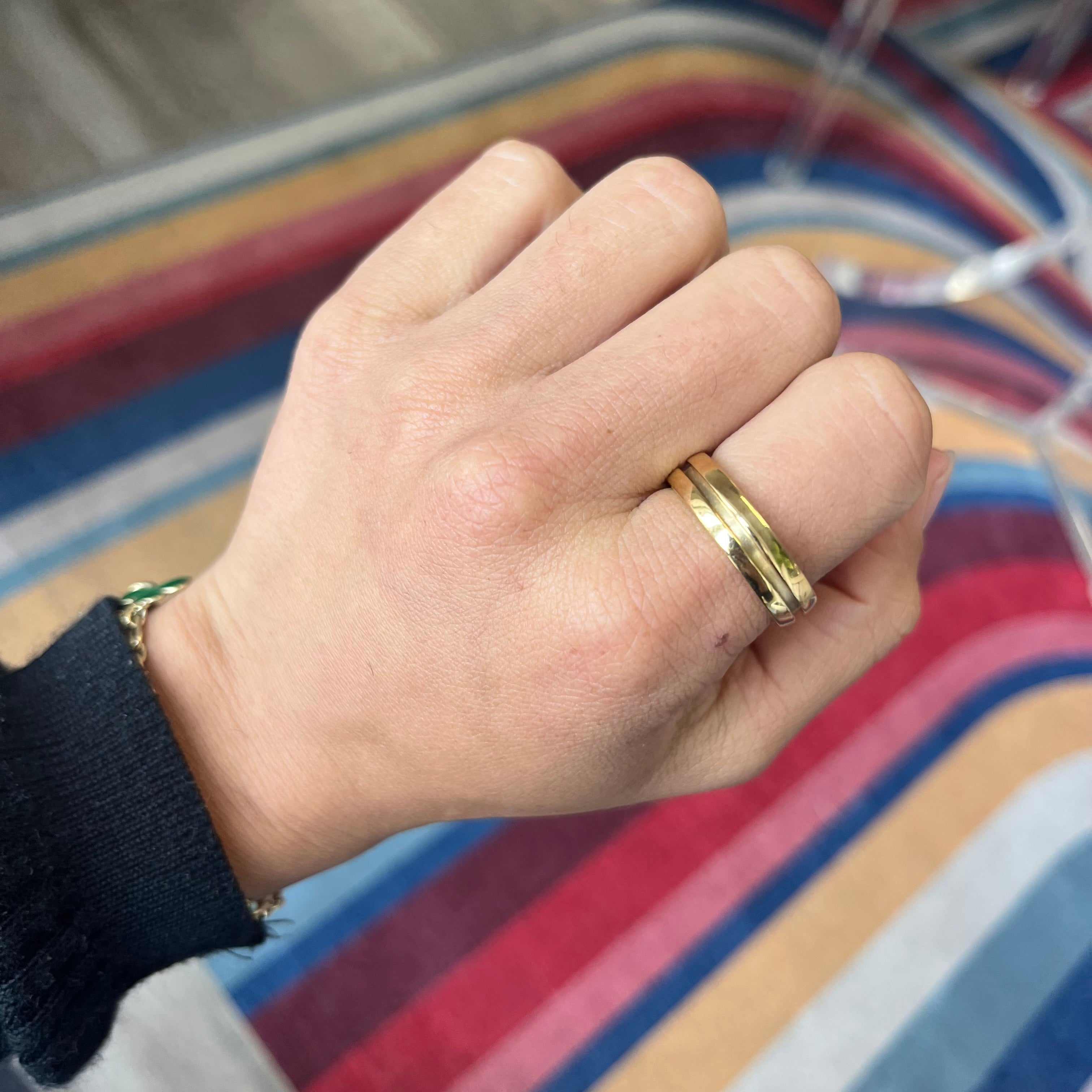 Vintage Split Wedding Band by Tiffany and Co