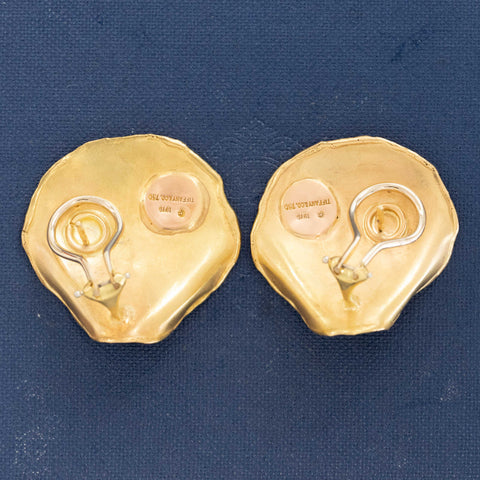 Vintage Rose Petal Earrings, by Tiffany & Co.