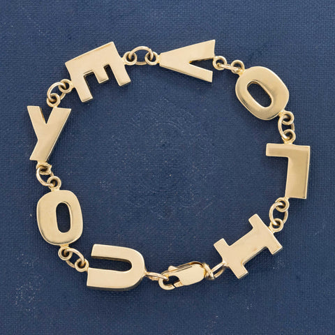 Vintage I LOVE YOU Bracelet
