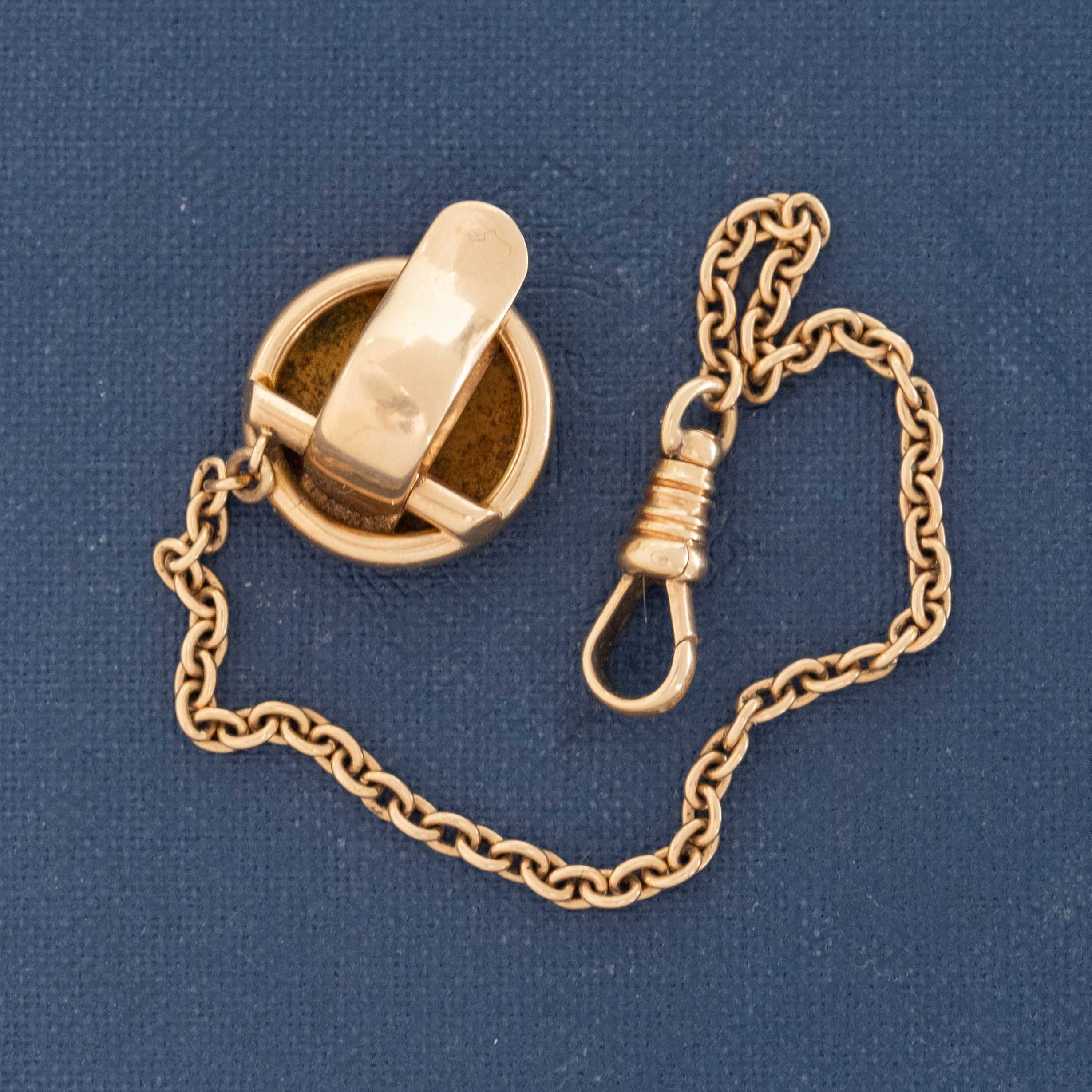 Antique Clip On Button Chain, c. 1887