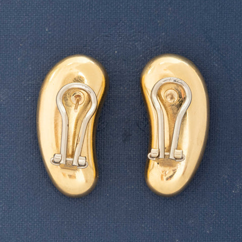 Vintage Jumbo Freeform Earrings