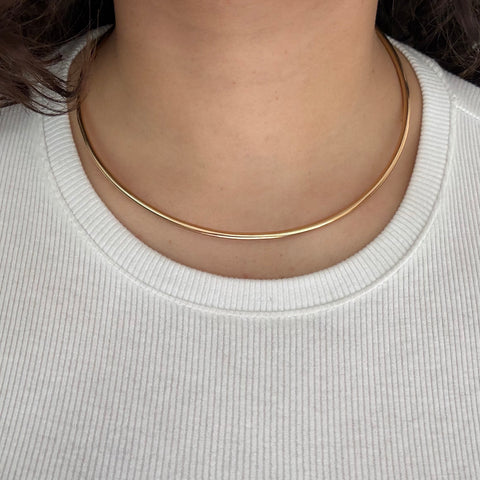 Gold Collar Necklace