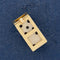 Vintage Die Cage Charm