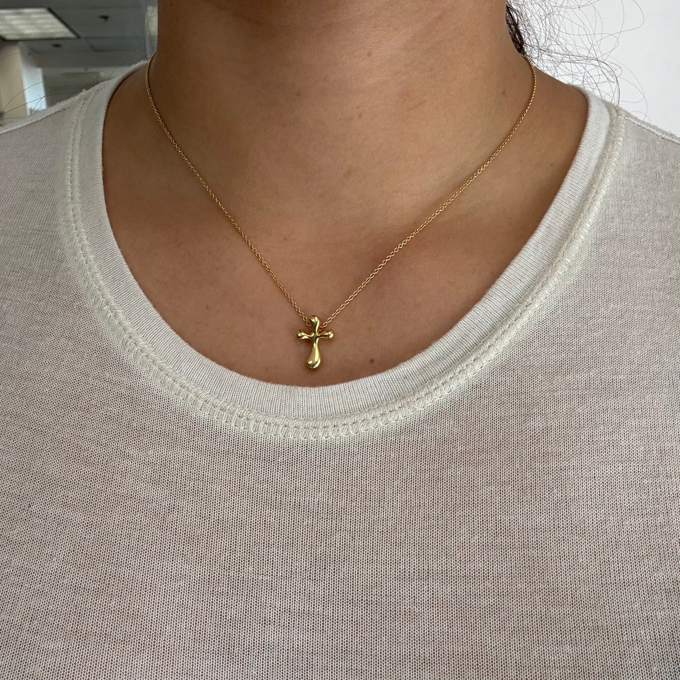 Vintage Cross Charm, by Elsa Peretti for Tiffany & Co.
