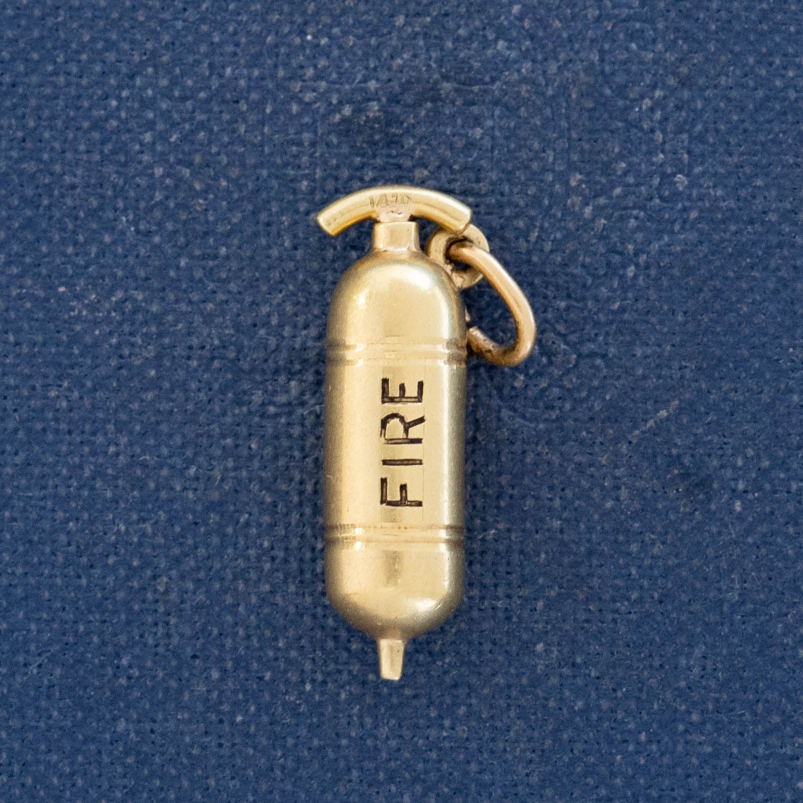Vintage Fire Extinguisher Charm