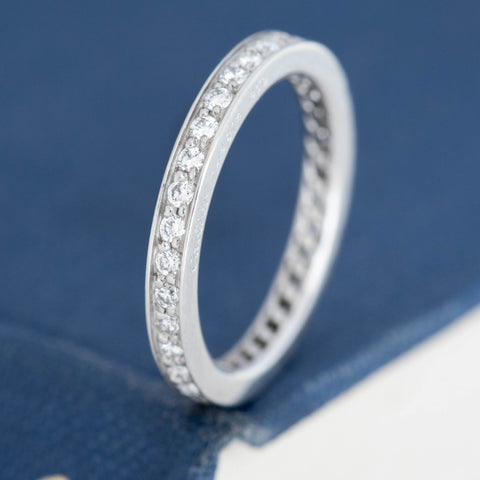 Vintage Diamond "1895" Eternity Band, by Cartier