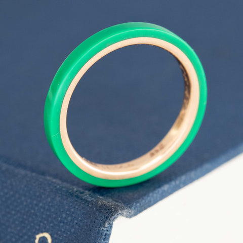 Green Ceramic Band, by Taffin