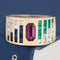 2.80ctw Vintage Gemstone & Diamond Cigar Band