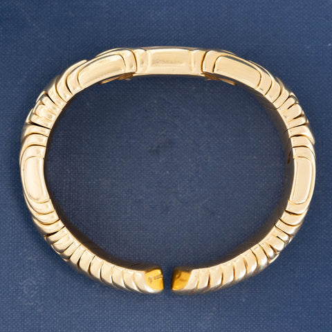 Vintage Bvlgari "Alveare" Yellow Gold Watch