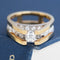 .92ctw Vintage Asscher Cut Diamond Tension-set Ring