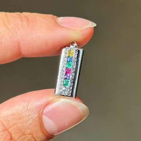 Antique Gemstone "DEAREST" Acrostic Charm, by Cartier