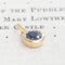 .51ct Sapphire Bezel Charm