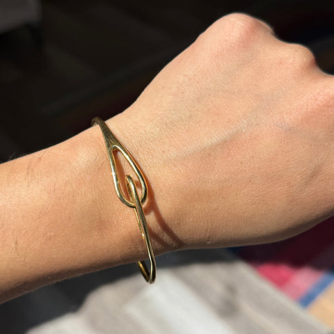 Vintage Double Loop Bangle, by Tiffany & Co.