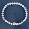 10.74ctw Old European Cut Diamond Bezel Tennis Bracelet