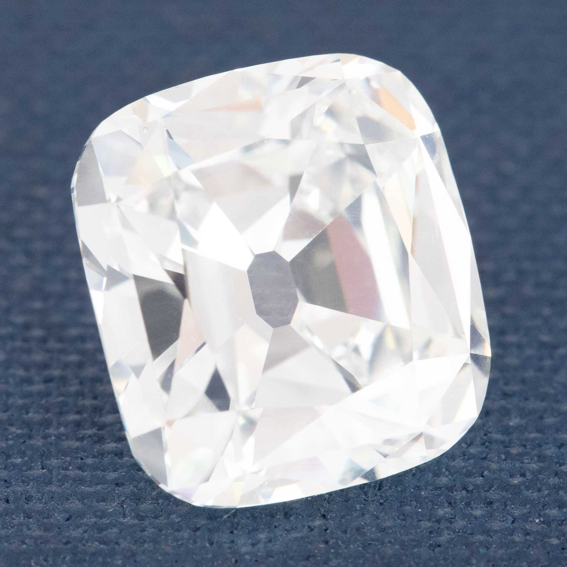 5.02ct Old Mine Cut Diamond, GIA H VS2