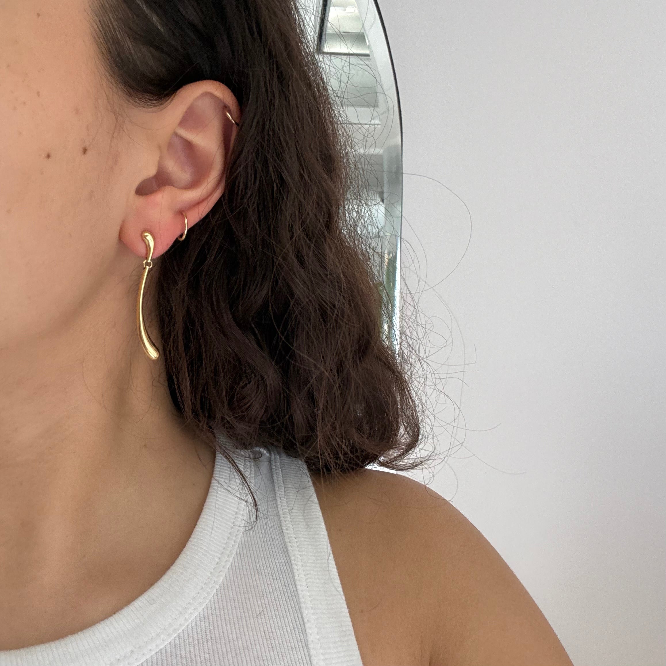 Vintage Teardrop Earrings, by Elsa Peretti for Tiffany & Co.