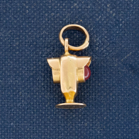 Vintage Stoplight Charm