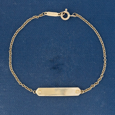 Vintage Petite ID Bracelet, by Tiffany & Co.