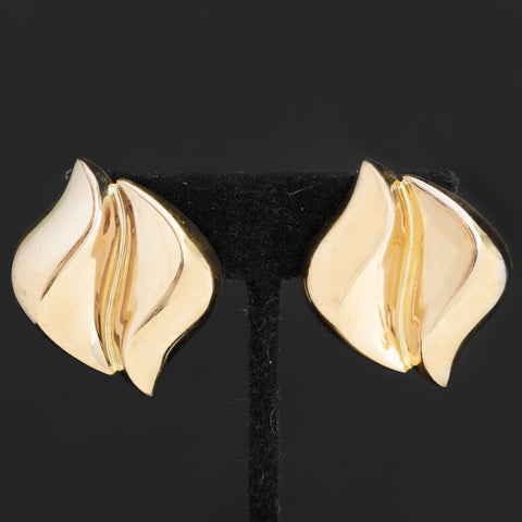 Vintage Freeform Earrings