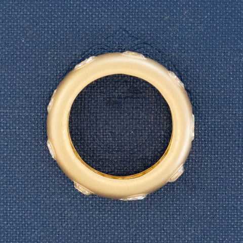 2.98ctw Mixed Old Cut Diamond Scatter Band