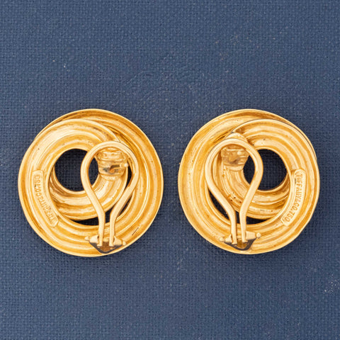 Vintage Swirl Earrings, by Tiffany & Co.