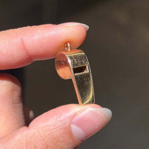 Vintage Whistle Pendant