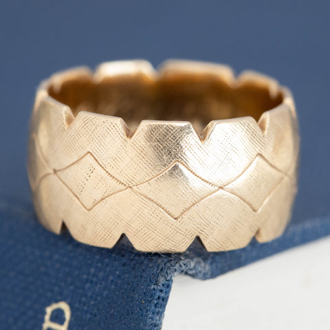 Vintage Etched Cigar Band, c. 1963
