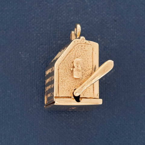 Vintage Articulating Slot Machine Charm
