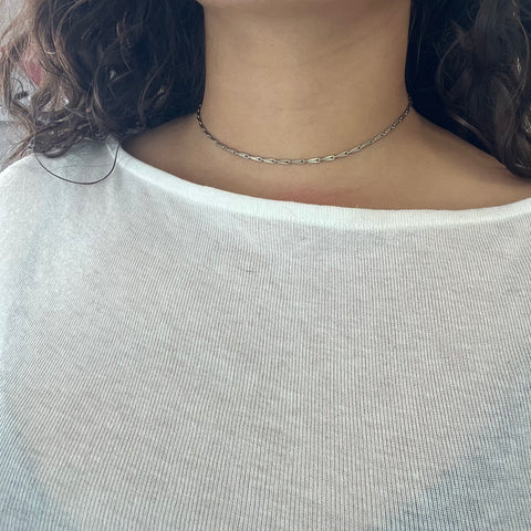 Antique Needle Chain Choker