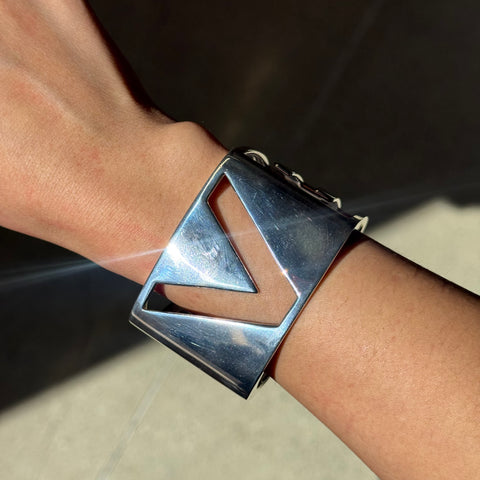 Vintage LOVE Wide Bangle, by Donald Claflin for Tiffany & Co.