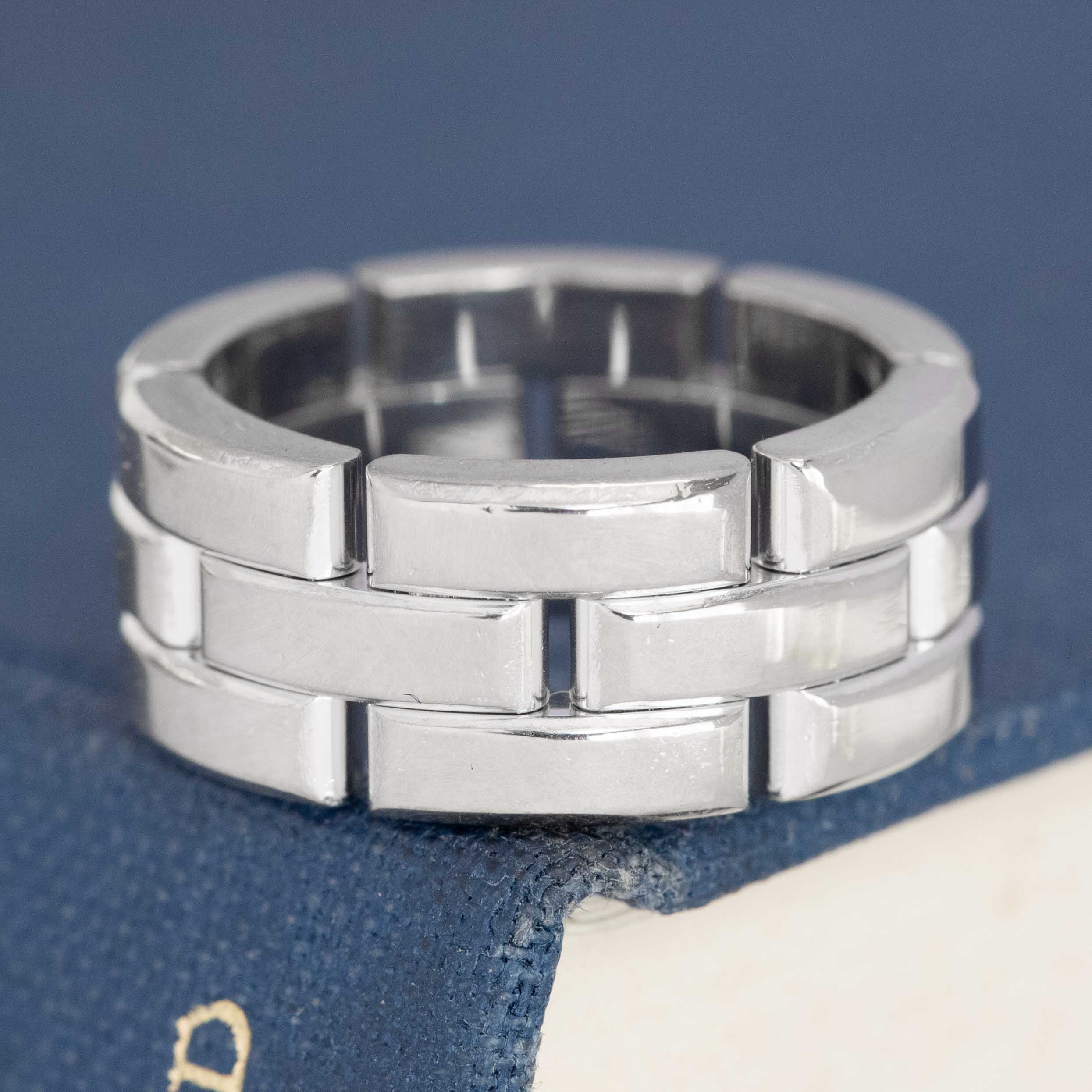 Vintage Tank Francaise Band, by Cartier