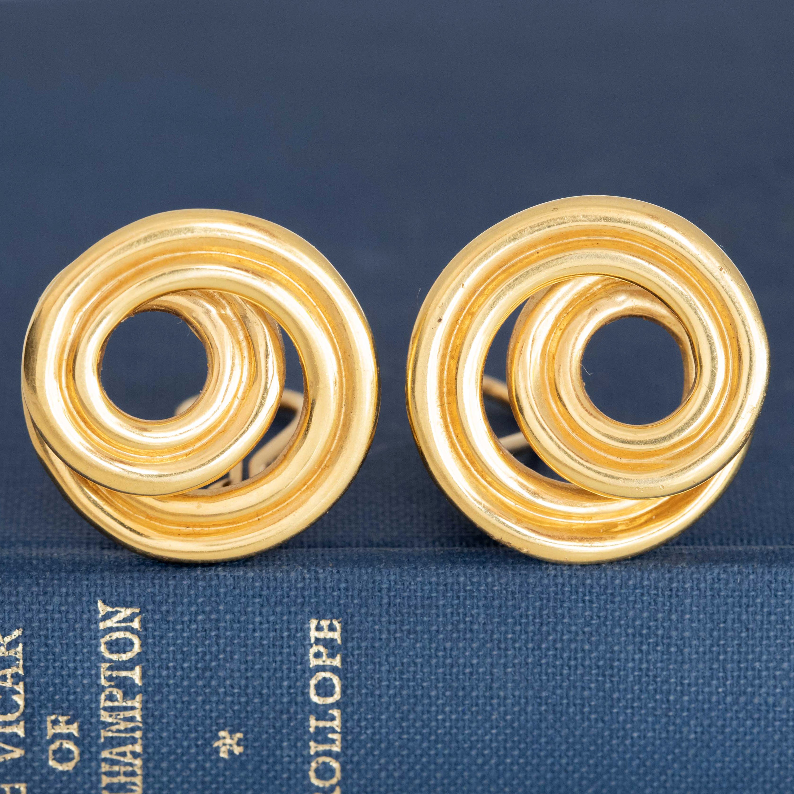 Vintage Swirl Earrings, by Tiffany & Co.
