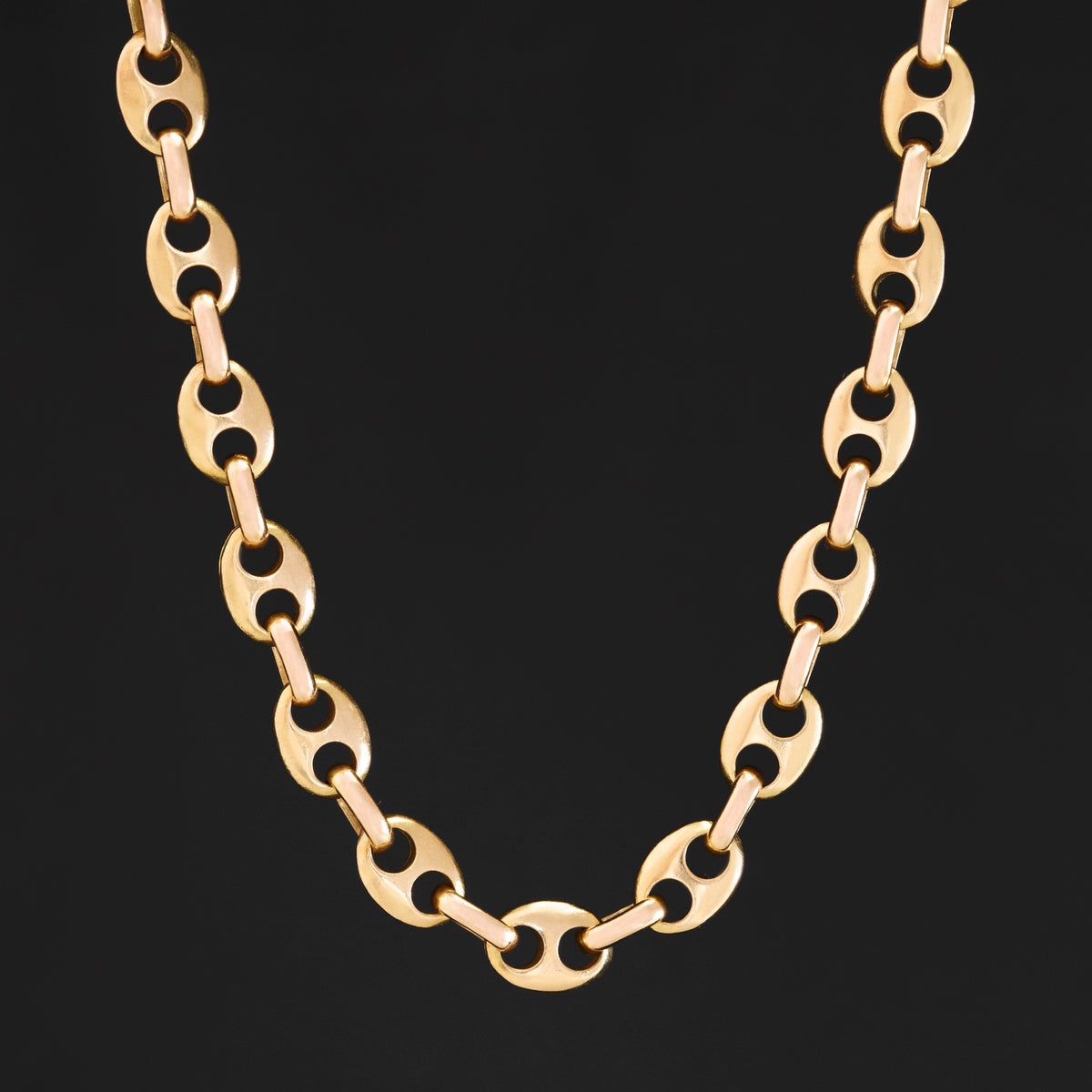 Carter Link Chain Vintage Mariner Link Long Chain, by Cartier Paris
