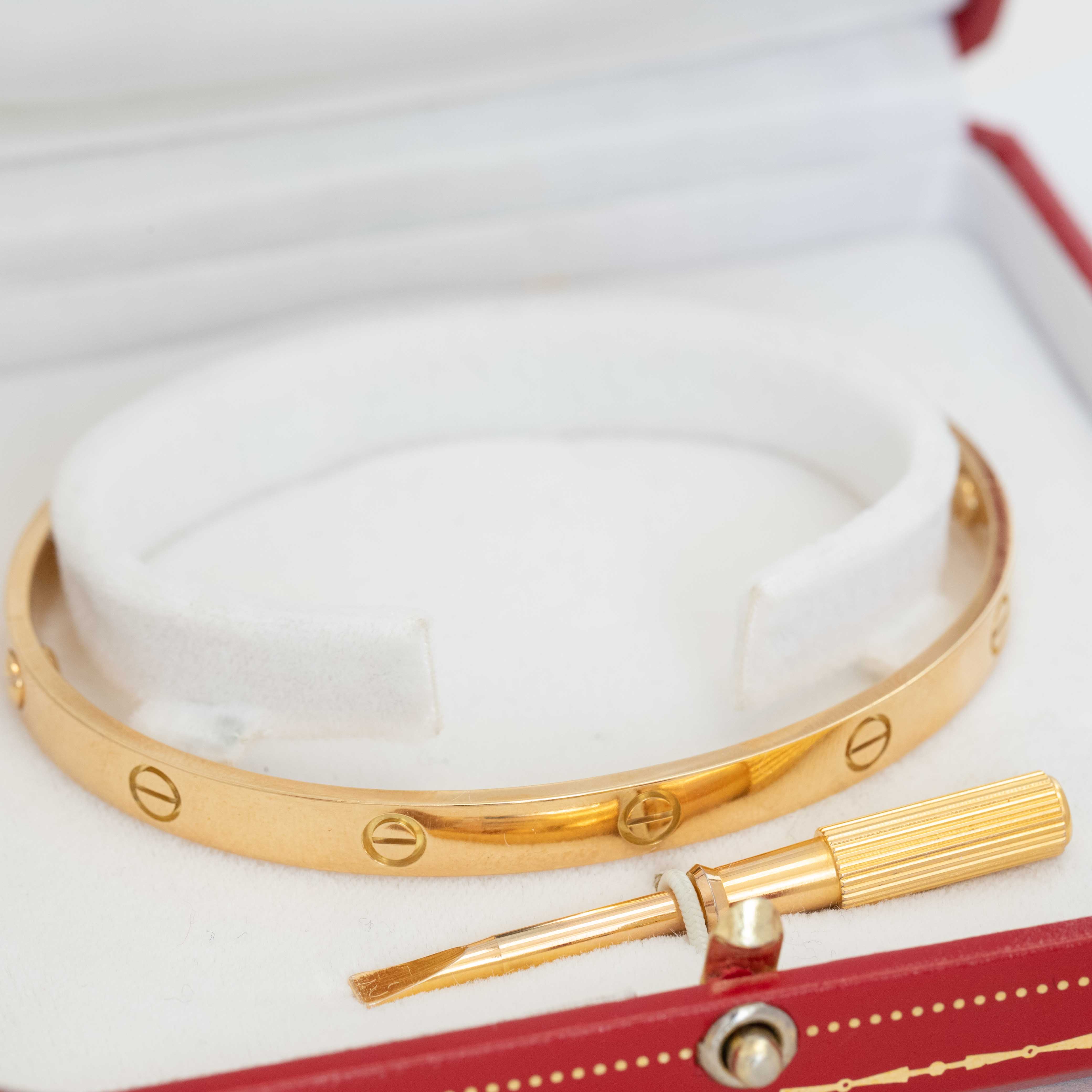 Vintage Love Bangle, by Cartier
