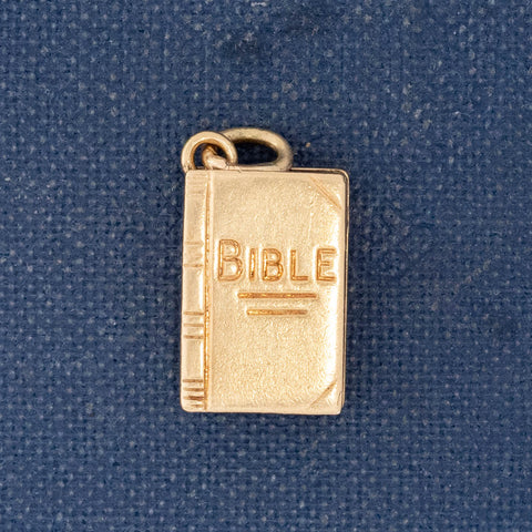 Vintage Bible Charm